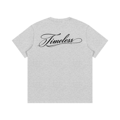 "Script" (backprinted) - Timeless Tee