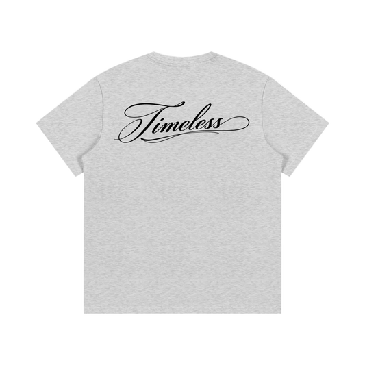 "Script" (backprinted) - Timeless Tee
