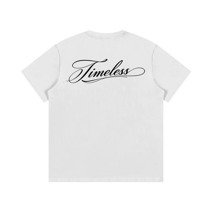 "Script" (backprinted) - Timeless Tee