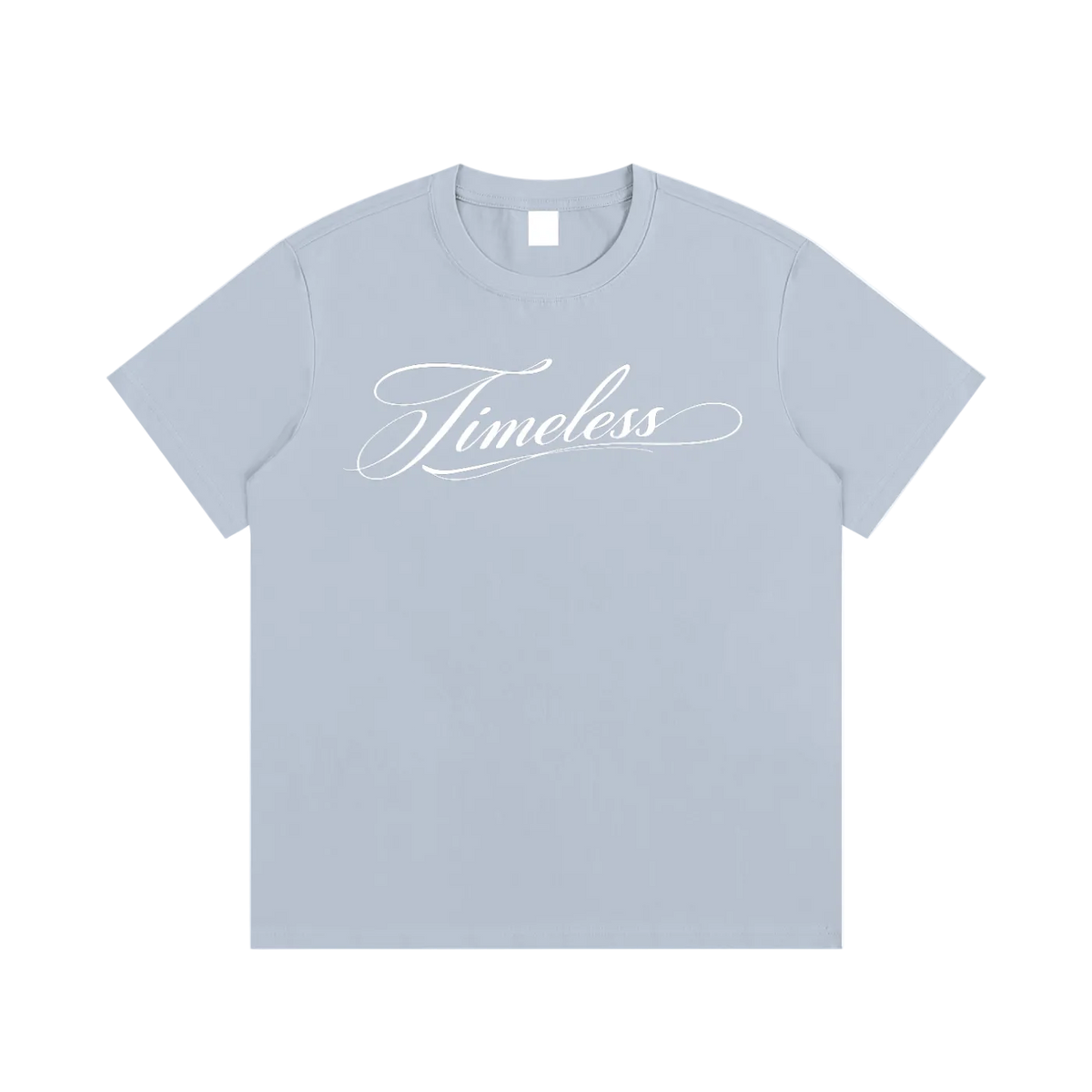 "Script" (frontprinted) - Timeless Tee