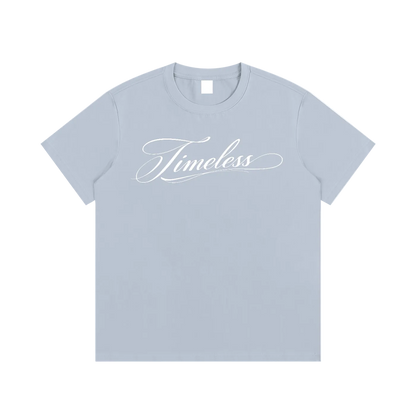 "Script" (frontprinted) - Timeless Tee