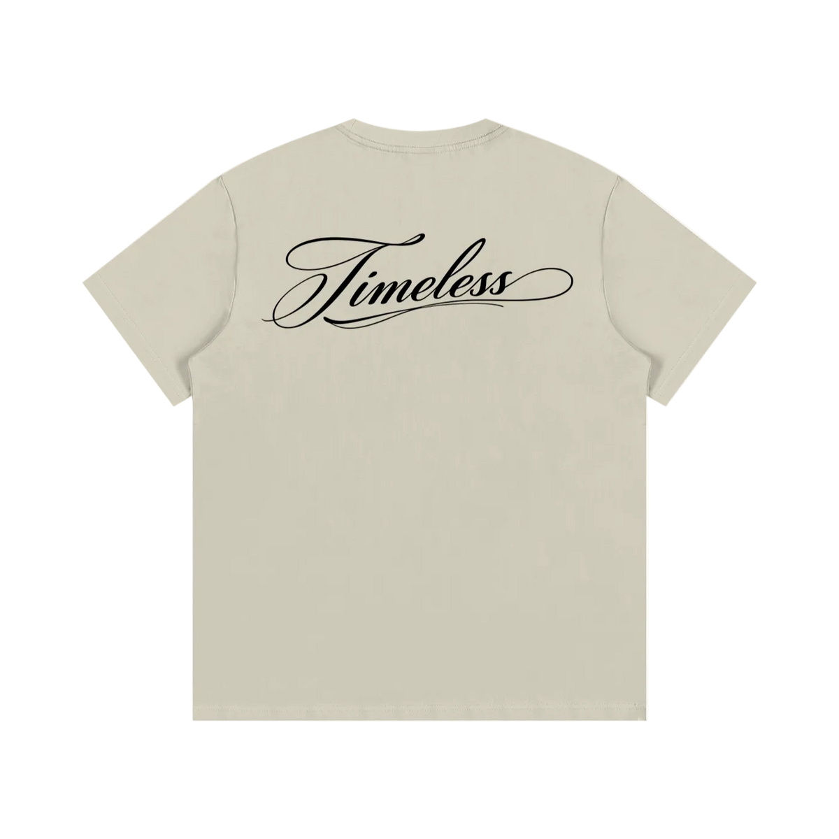 "Script" (backprinted) - Timeless Tee