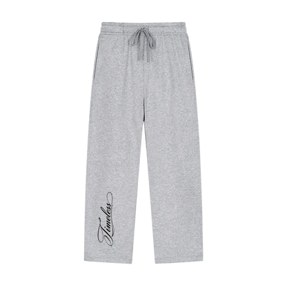 "Script" - Timeless Open Leg Jogger