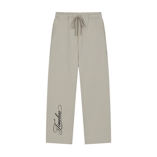 "Script" - Timeless Open Leg Jogger