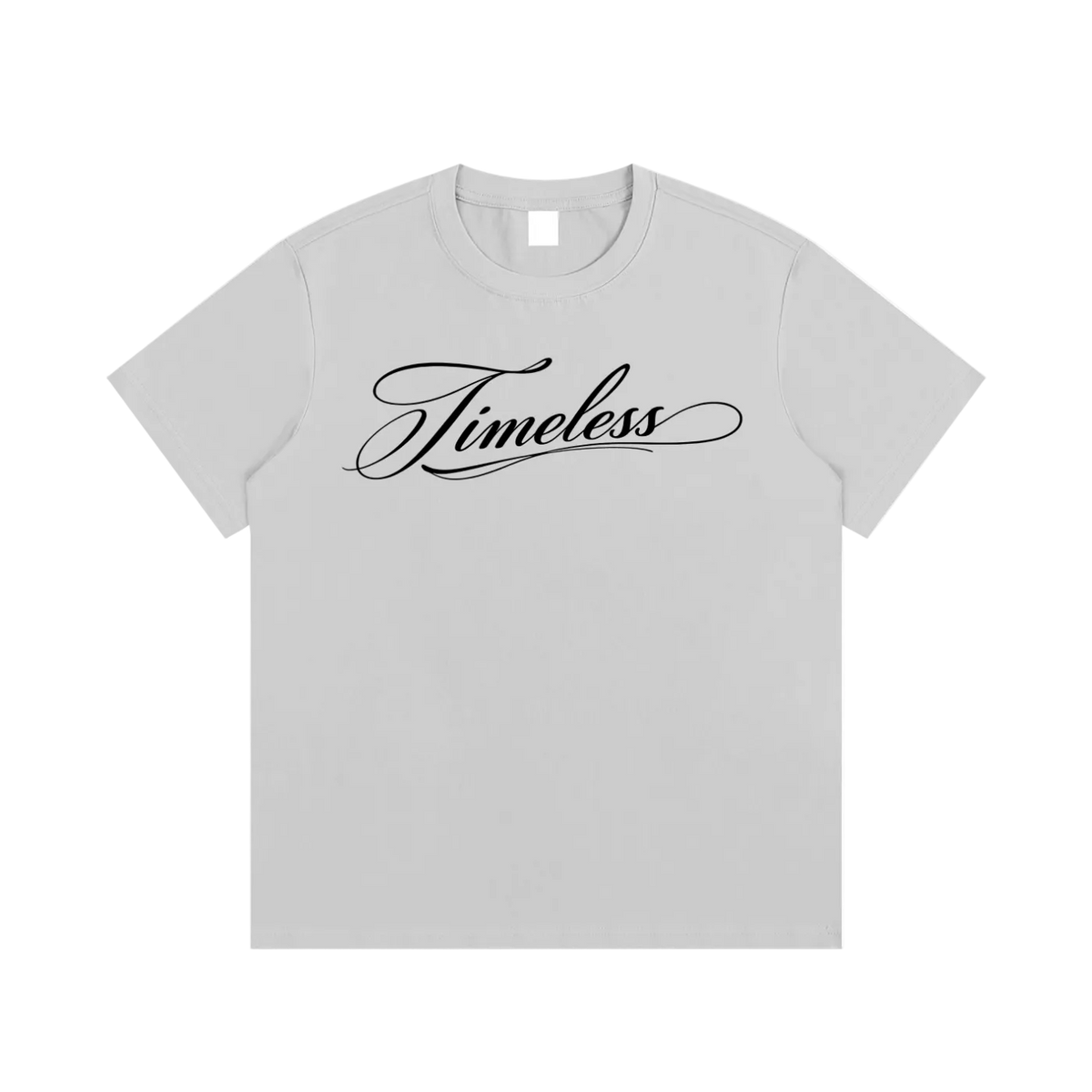 "Script" (frontprinted) - Timeless Tee