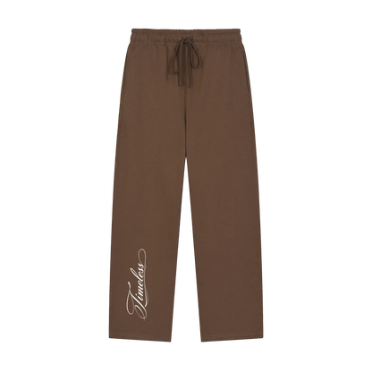 "Script" - Timeless Open Leg Jogger