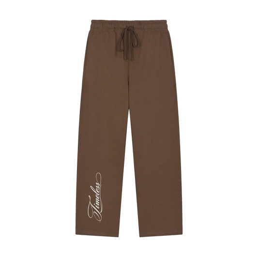 "Script" - Timeless Open Leg Jogger