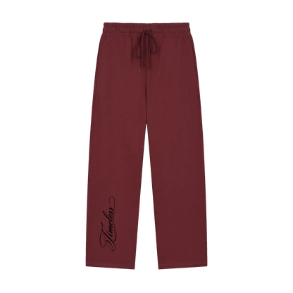 "Script" - Timeless Open Leg Jogger
