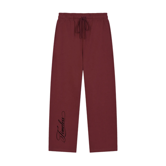 "Script" - Timeless Open Leg Jogger
