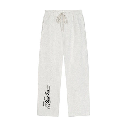 "Script" - Timeless Open Leg Jogger