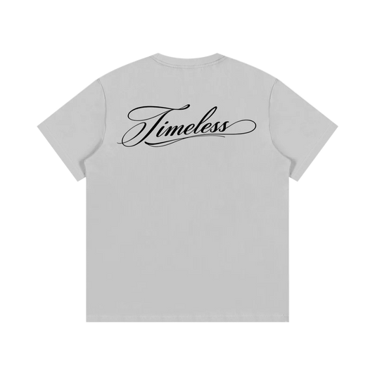"Script" (backprinted) - Timeless Tee