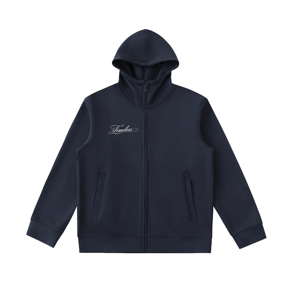 "Script" - Timeless Tech Zipper