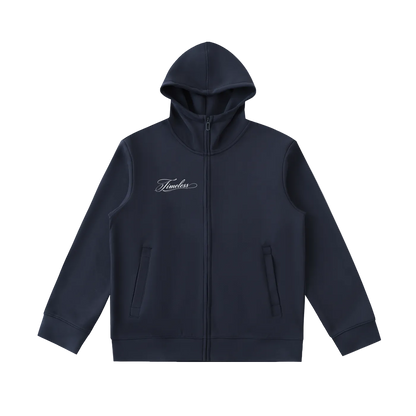 "Script" - Timeless Tech Zipper