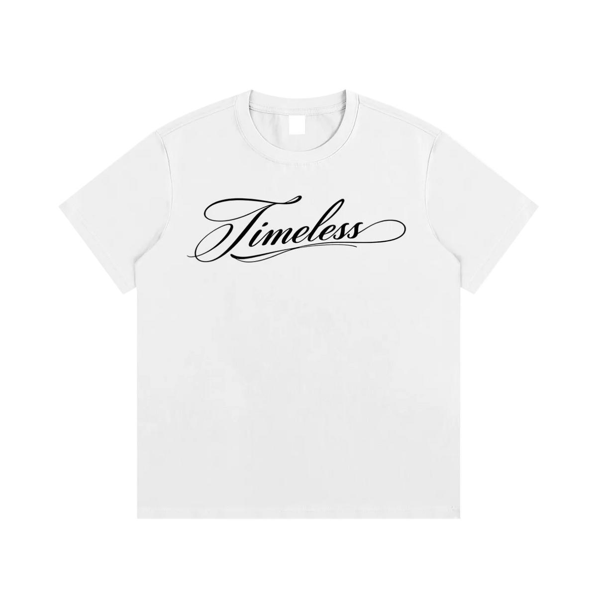 "Script" (frontprinted) - Timeless Tee