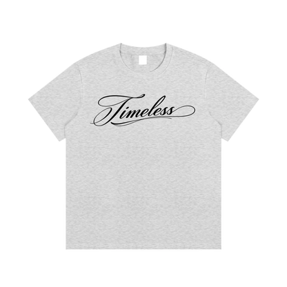 "Script" (frontprinted) - Timeless Tee