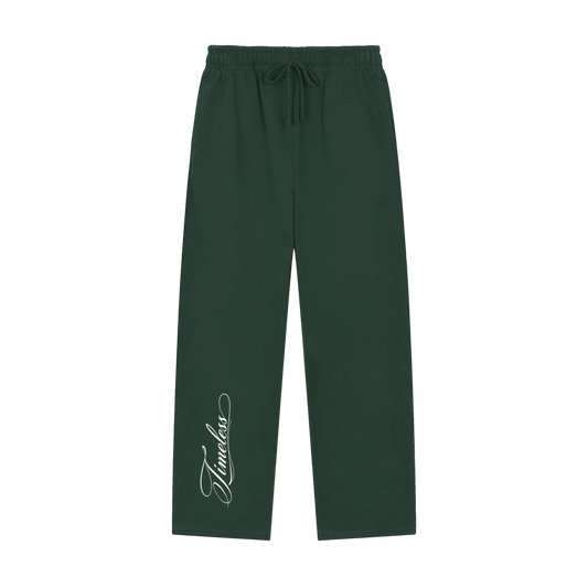 "Script" - Timeless Open Leg Jogger