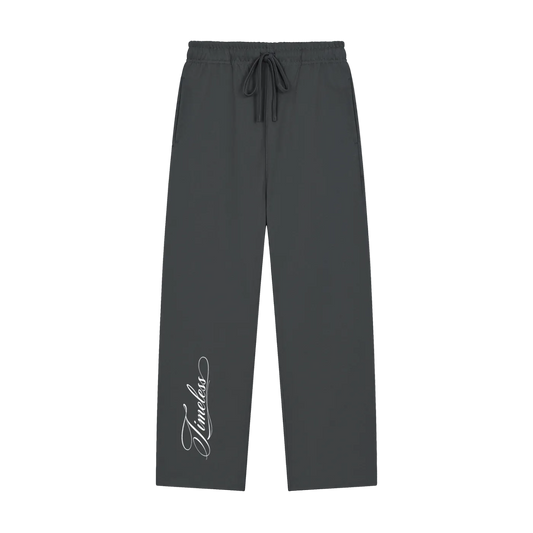 "Script" - Timeless Open Leg Jogger