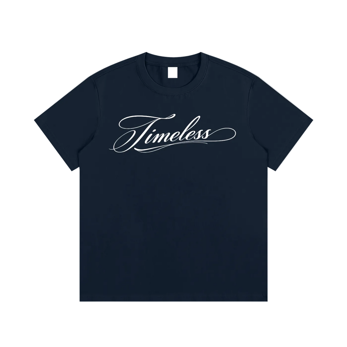 "Script" (frontprinted) - Timeless Tee