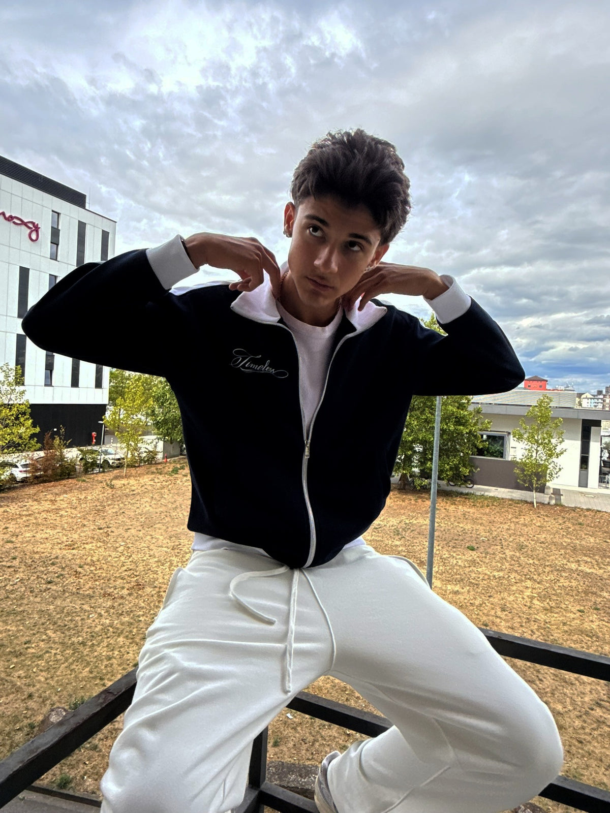 "Script" - Timeless Club Jacket