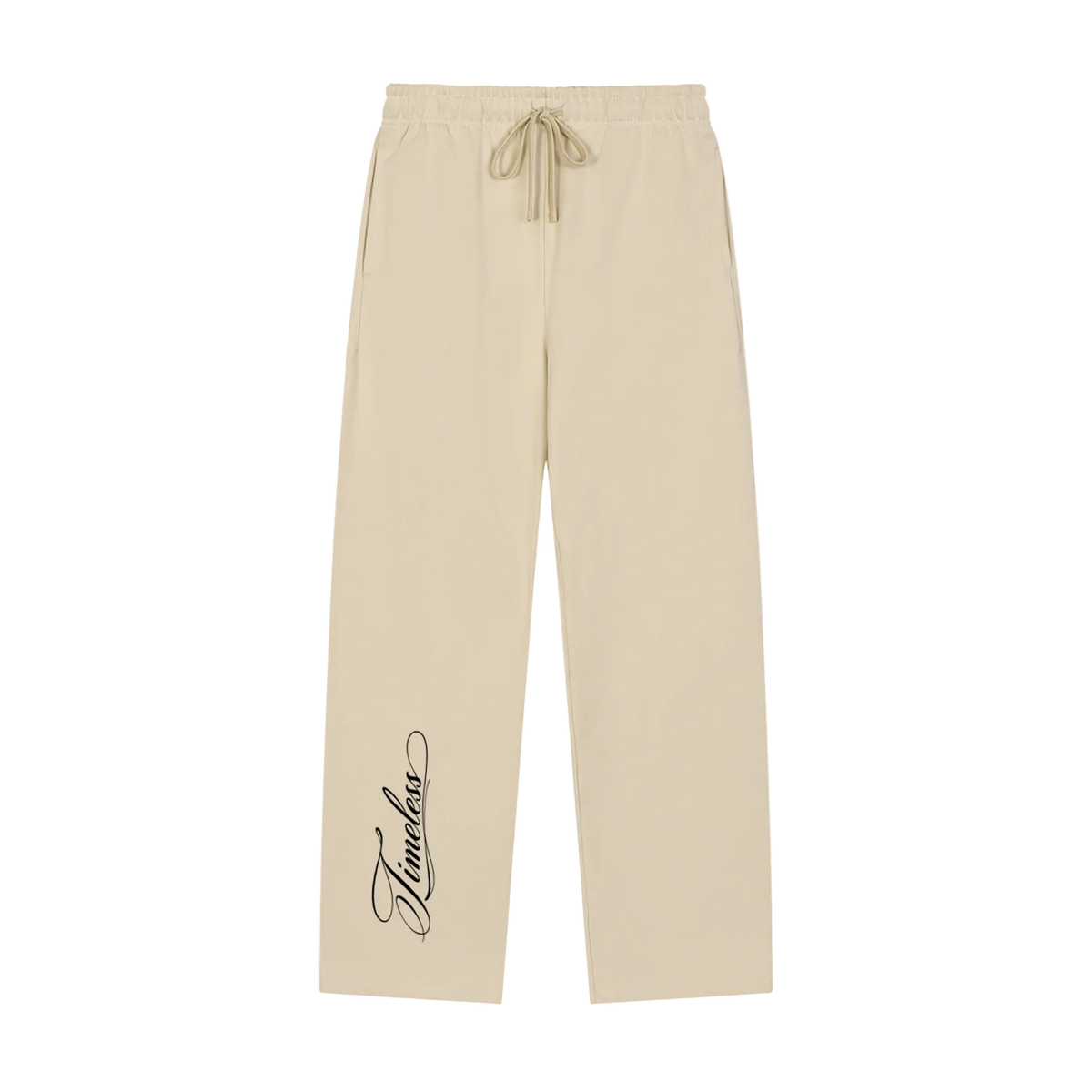 "Script" - Timeless Open Leg Jogger