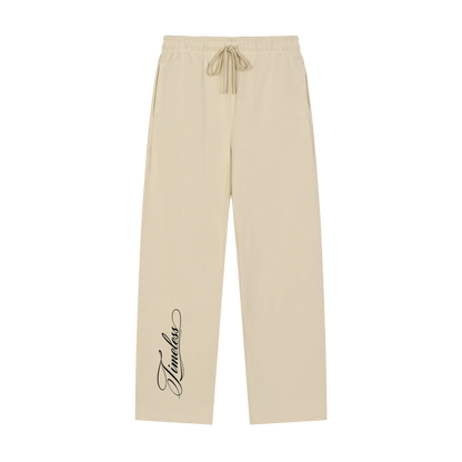 "Script" - Timeless Open Leg Jogger