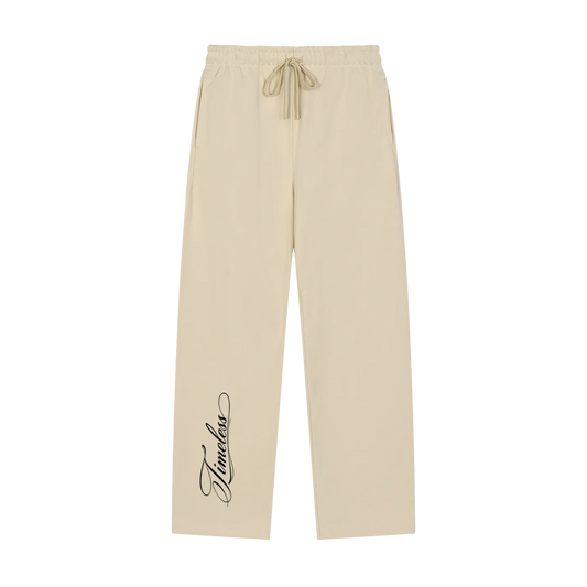 "Script" - Timeless Open Leg Jogger
