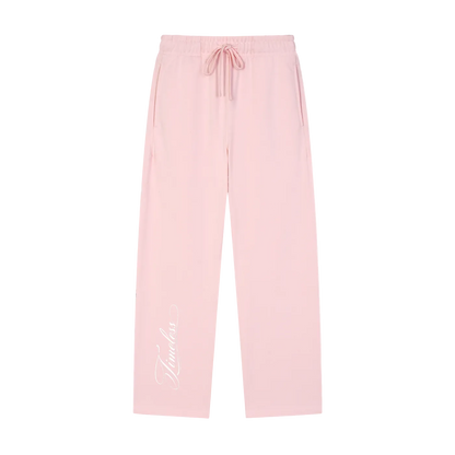 "Script" - Timeless Open Leg Jogger