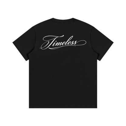 "Script" (backprinted) - Timeless Tee