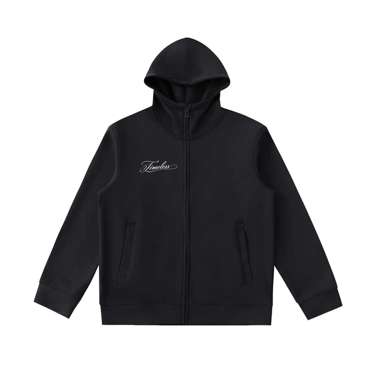 "Script" - Timeless Tech Zipper