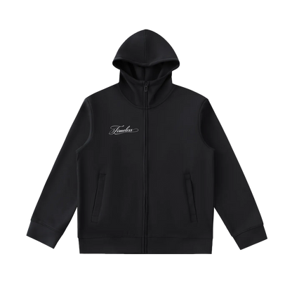 "Script" - Timeless Tech Zipper